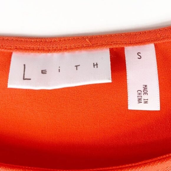 Leith Cutout Coral/Orange Shimmer Dress Size Small ASO Aria Pretty Little Liars - Picture 4 of 13